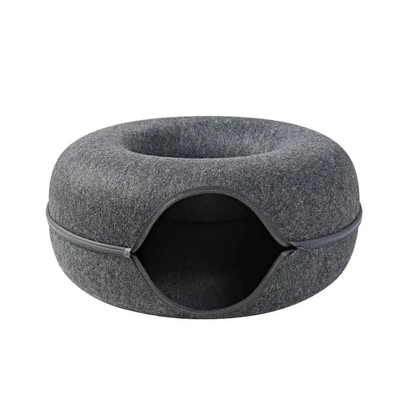 Soft Donut Cat Bed