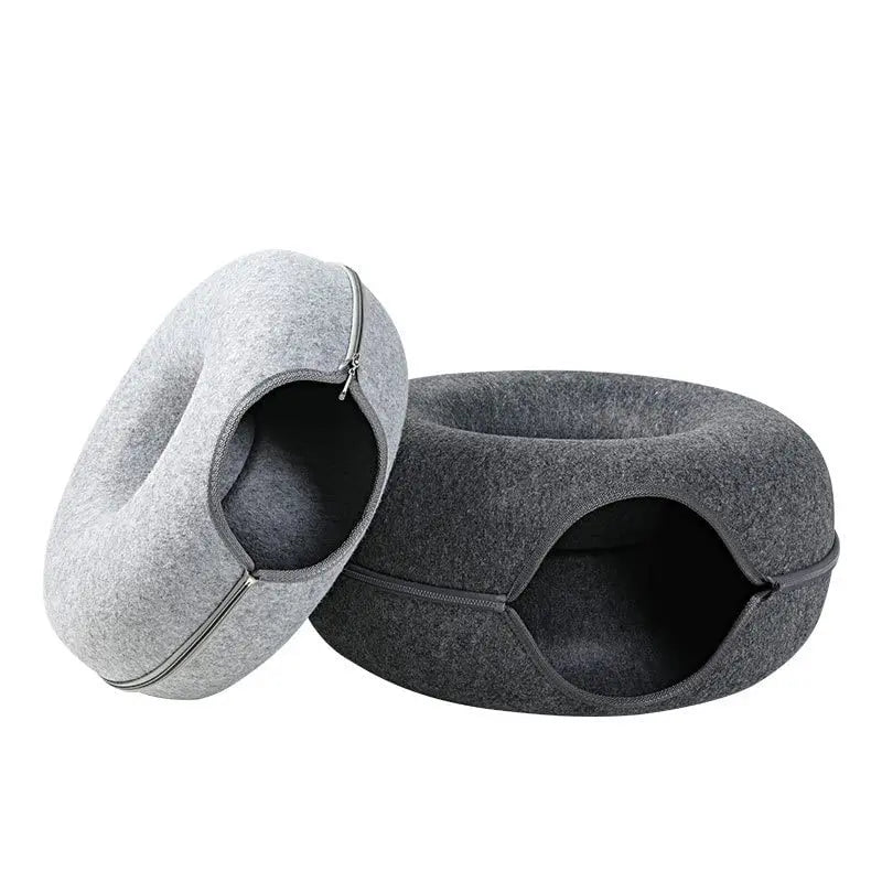 Cat bed tunnel