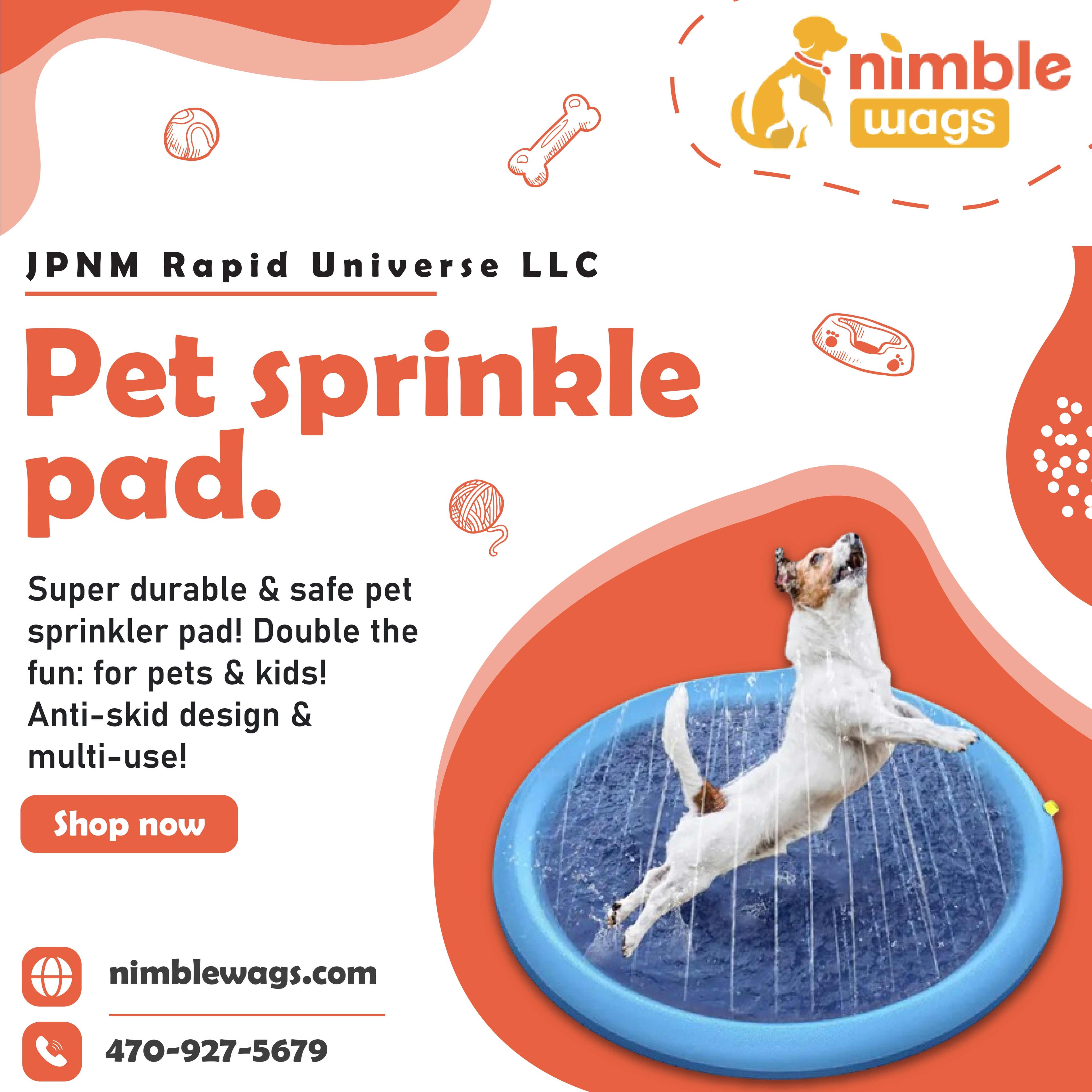 Dog Sprinkler Pad