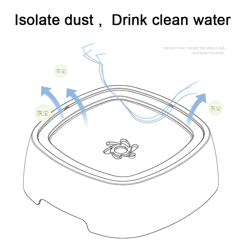 Clean Pet Water Bowl