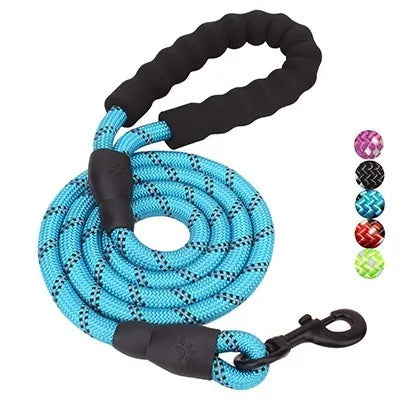 Dog Leash Light Blue