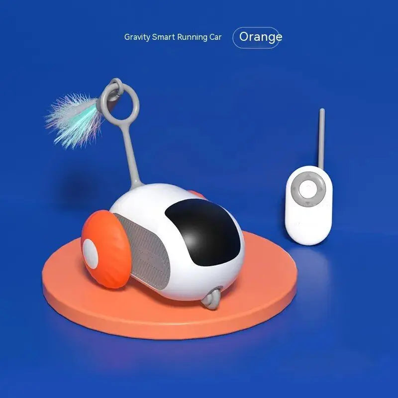 Cat Remote Toy Orange