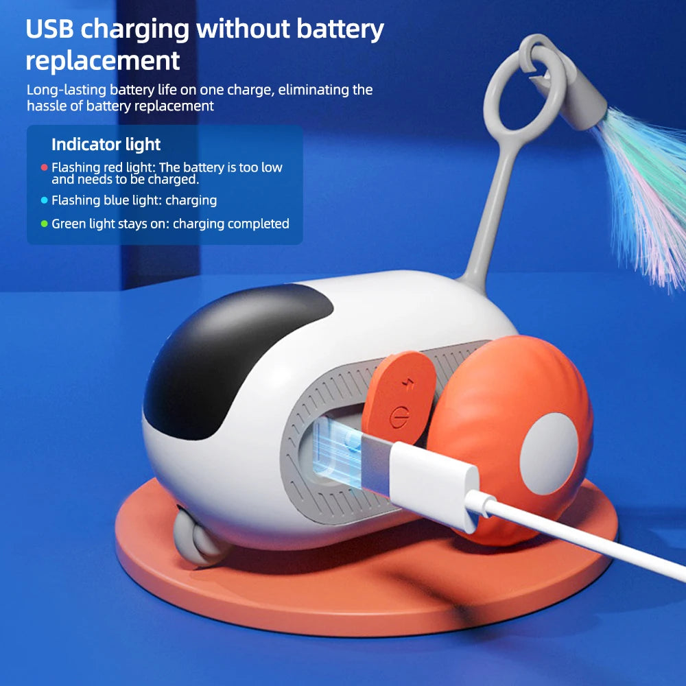 usb charging cat toy