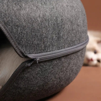 Soft Donut Cat Bed