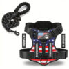 Dog Harness And Leash Set - Escape Proof No Pull Dog Harness With Reflective Dog Walking Traction Rope